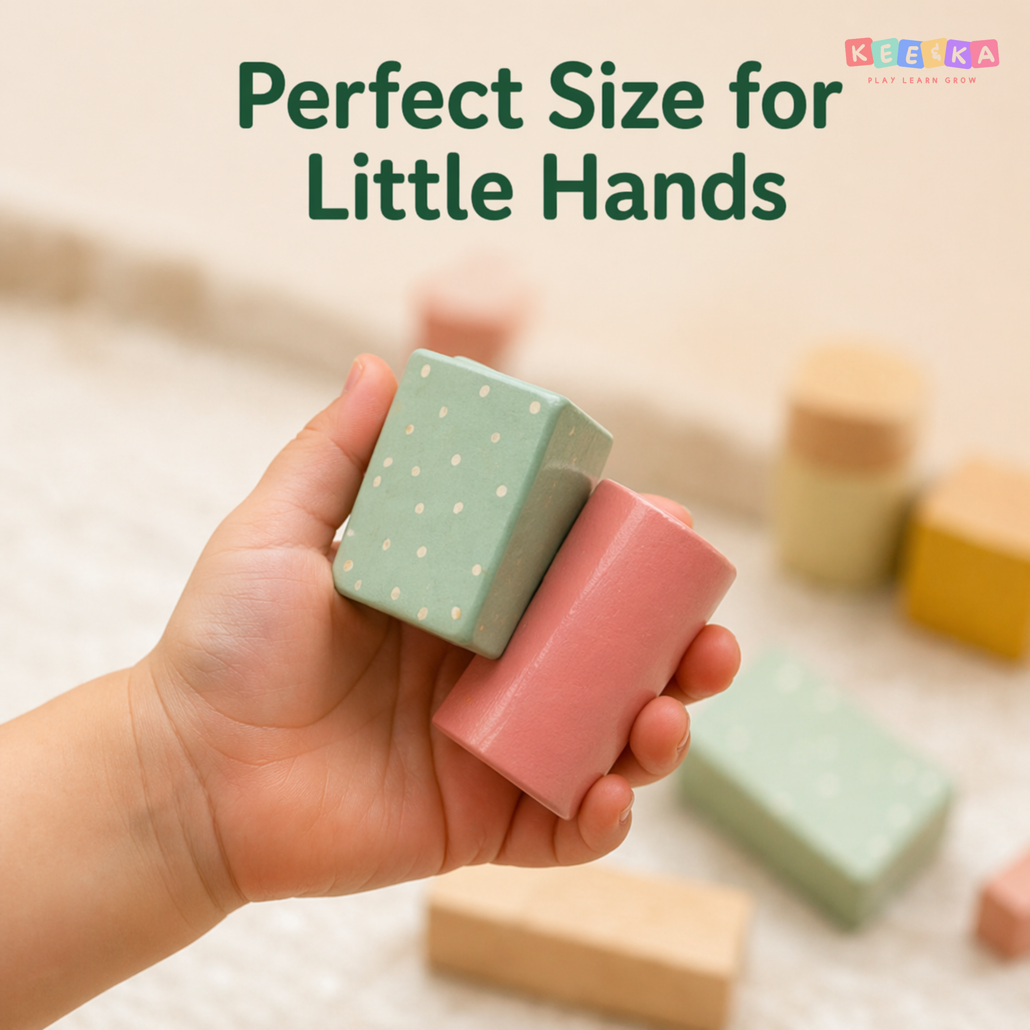 Little Builders Wooden Block Set