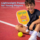 Orange Pickleball Paddle For Kids (1 Pc)