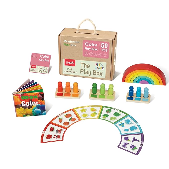 Play Box-Montessori Learning Wooden Baby Toys