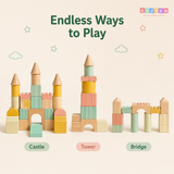 Little Builders Wooden Block Set