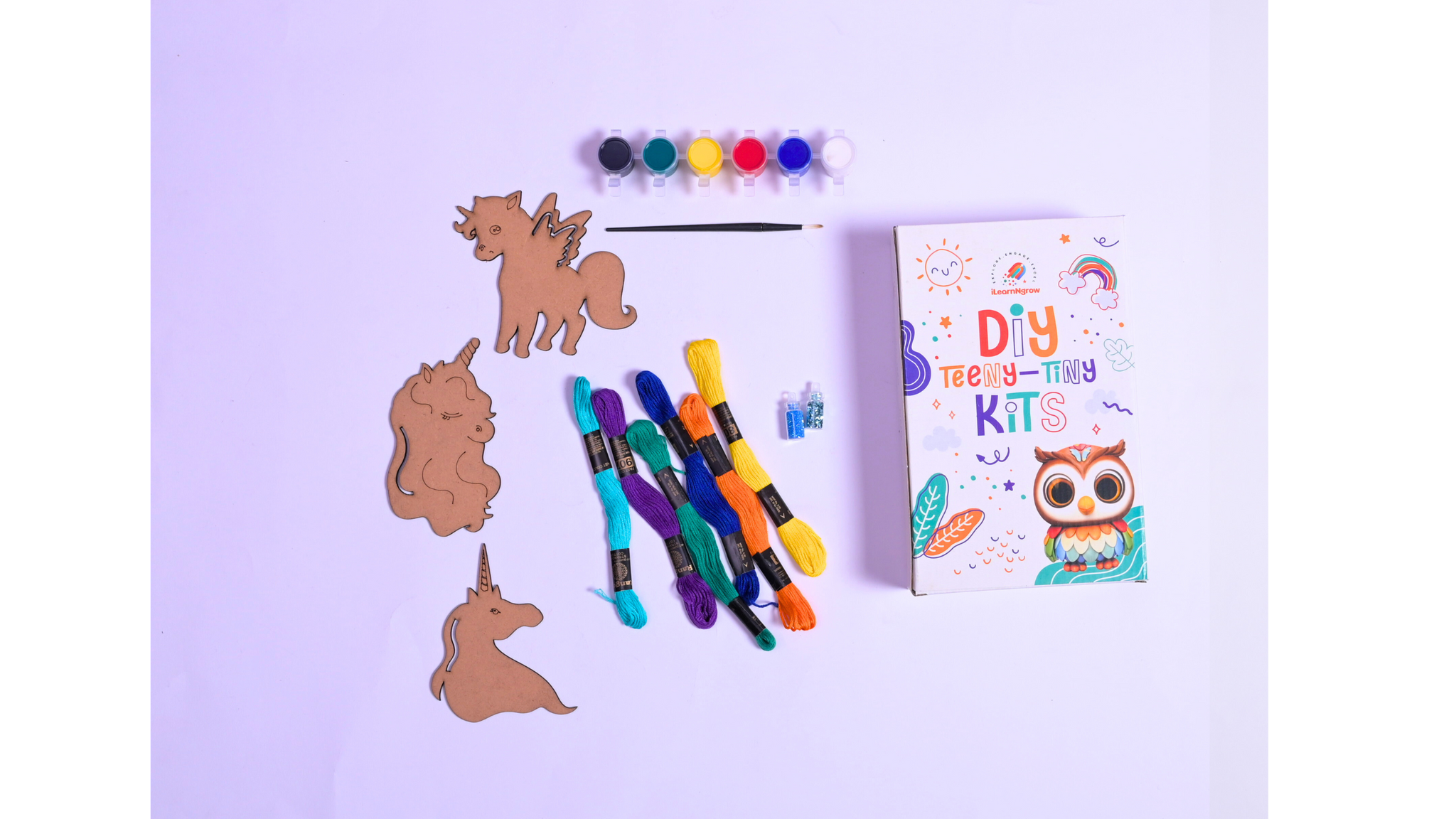 Teeny Tiny DIY Unicorn Thread Kit