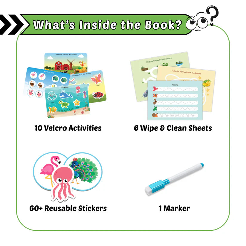 Animal Binder ( Ages 1 to 4 years)