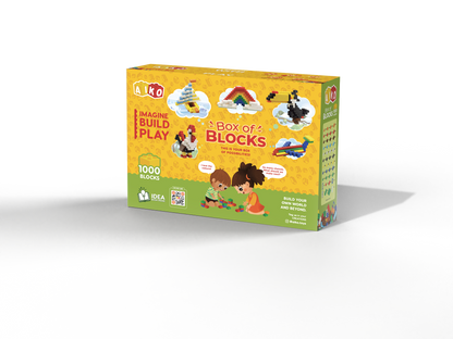 Box Of Blocks 1,000 Piece