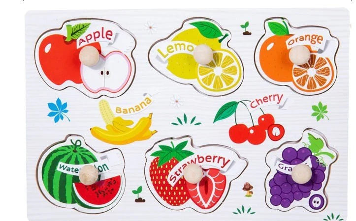 Early Learning Small Knob Puzzle - Kee&Ka