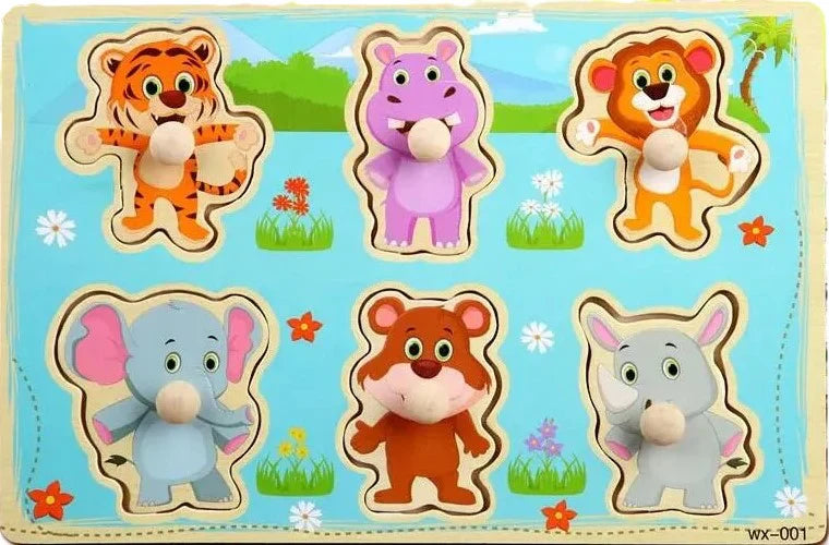 Early Learning Small Knob Puzzle - Kee&Ka