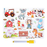 Early Learning Knob Puzzle - Kee&Ka