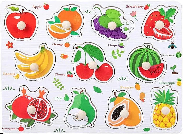 Early Learning Knob Puzzle - Kee&Ka