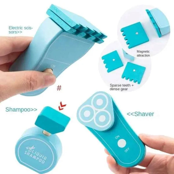 Blue Hairdresser Set