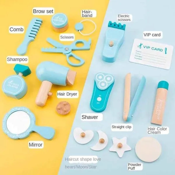 Blue Hairdresser Set