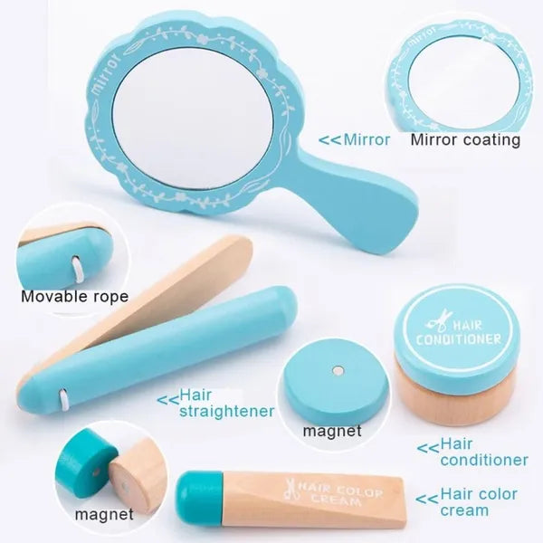 Blue Hairdresser Set