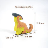 Jurassic World Wooden Dinosaur Toy Set – Eco-Friendly Neem Wood Educational Playset
