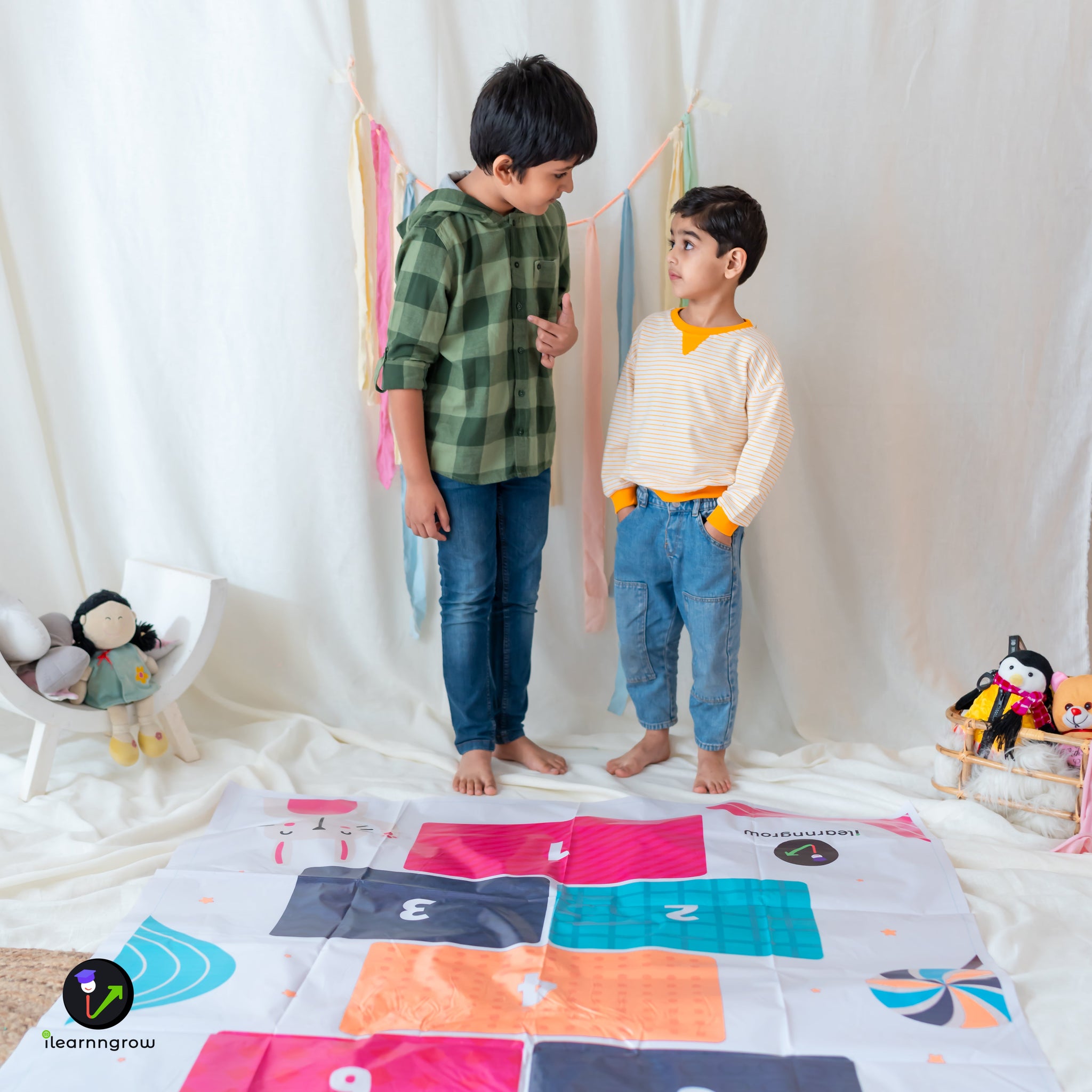 Hop Scotch Play Mat - Kee&Ka