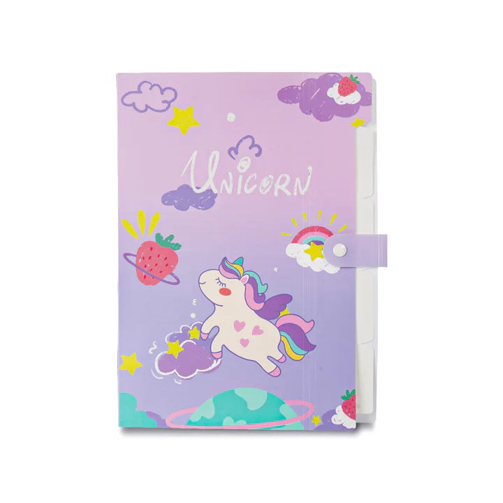 Unicorn Themed Folder - Kee&Ka