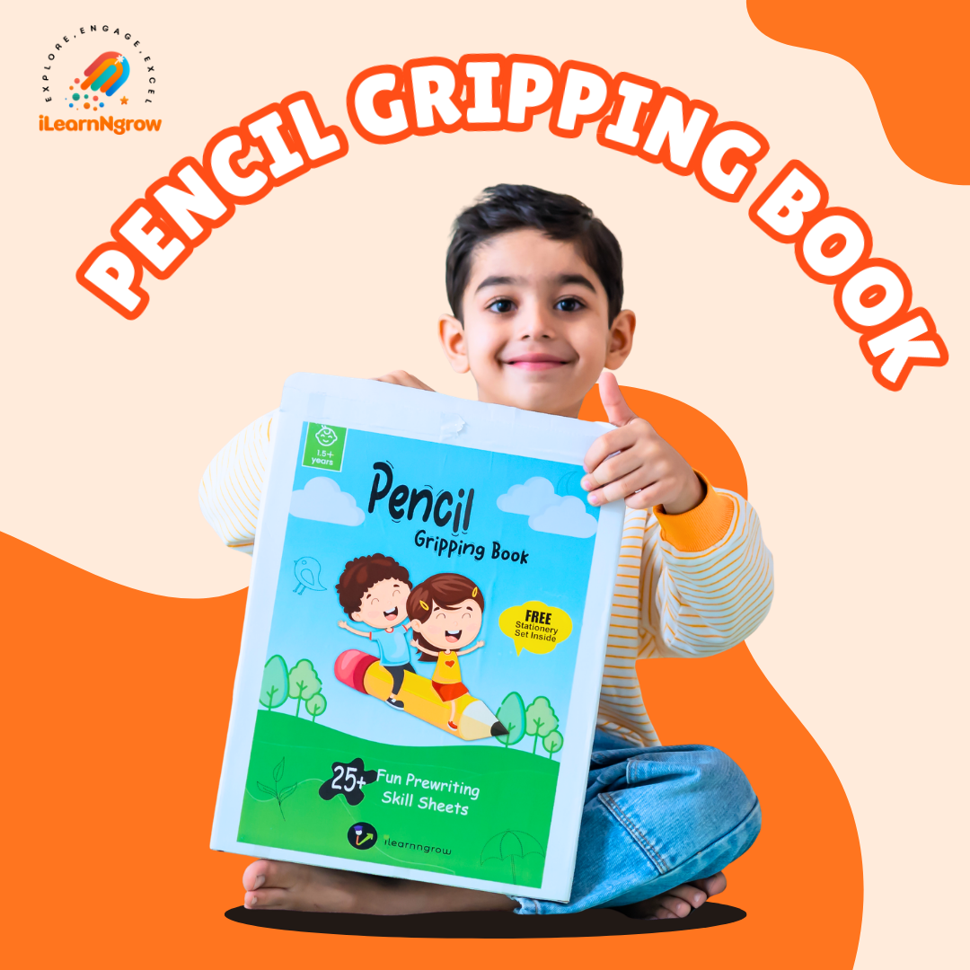 English Learning Ki t+ Pencil Gripping Book