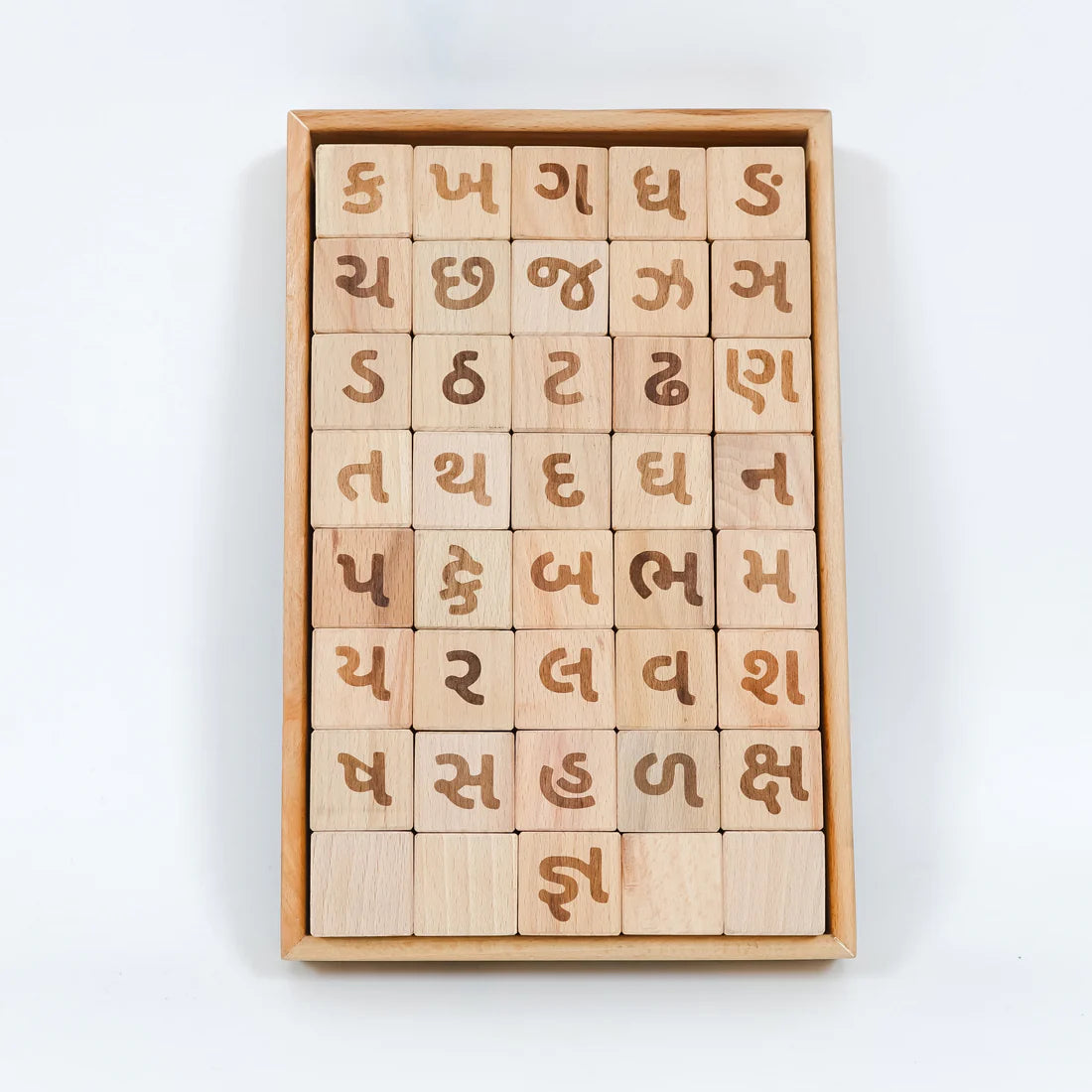 Educational Blocks Set (4-In-1) - Gujarati