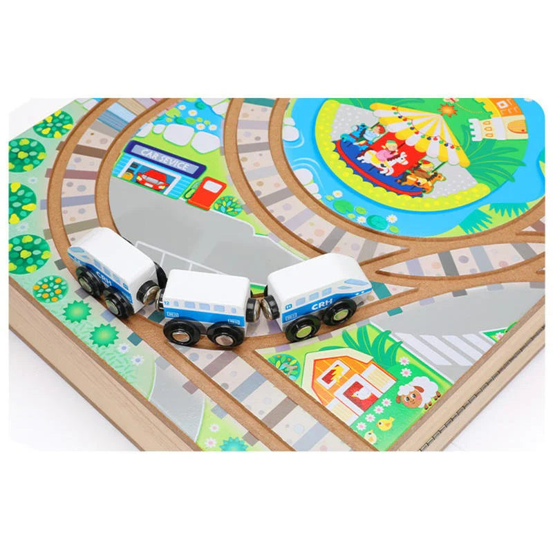 Train Track Building Blocks Box Set - Kee&Ka