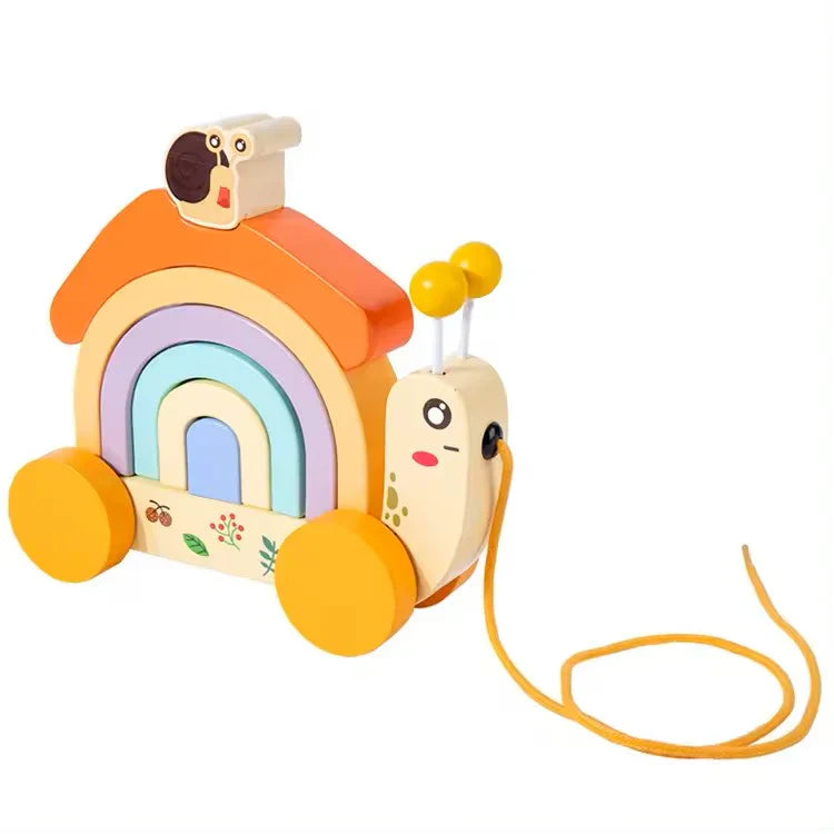 Snail Stacker Pull Along - Kee&Ka
