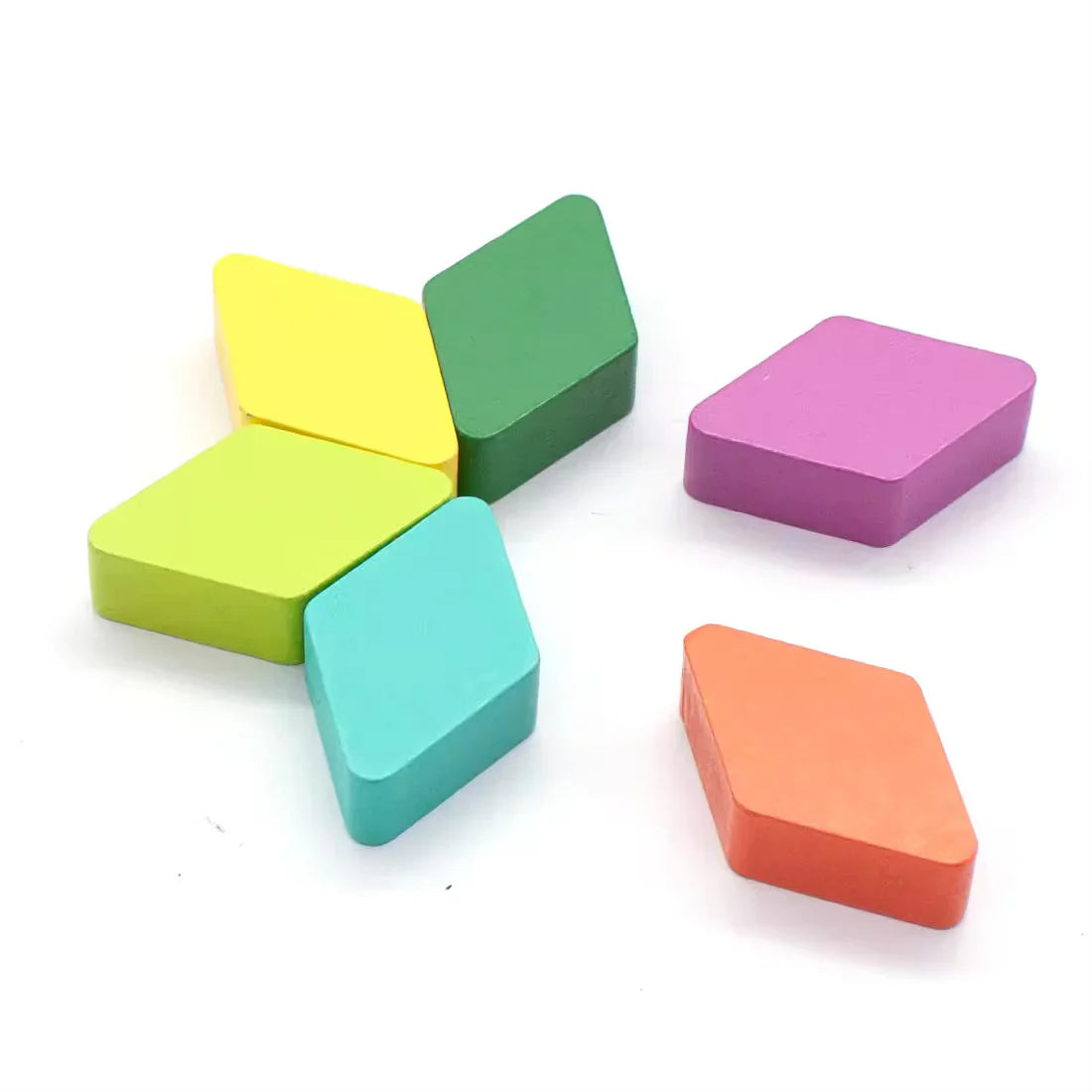 Wooden Shapes Puzzle Learning Toy, Montessori Game - Kee&Ka