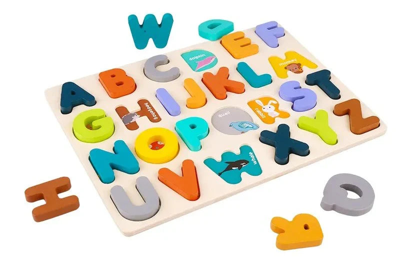 Chunky Alphabet Board - Kee&Ka