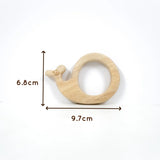 Best Wooden Teether – Hedgehog and Whale