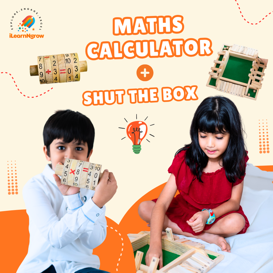 ILG Maths Calculator + Shut The Box