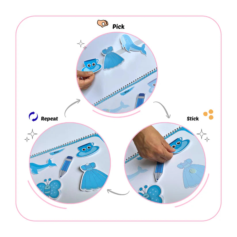 Colors Busy Book (Ages 1 to 4 years )