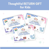 Flags, Countries, Capitals, and Continents ( Above 4 years ) - Kee&Ka