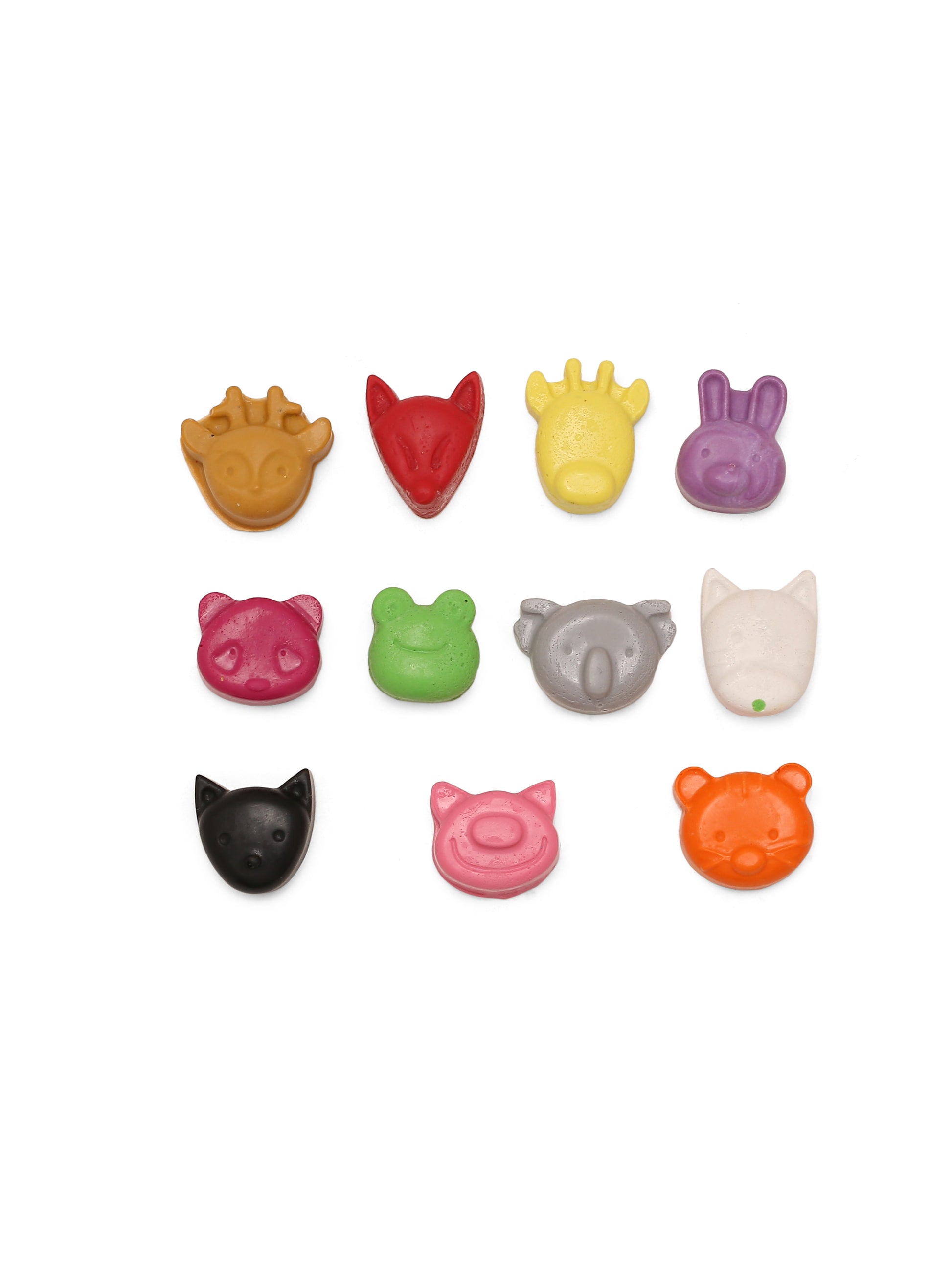 Mini animal heads - set of 8 - Kee&Ka