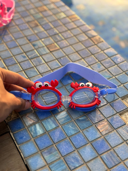 Towel + Cap + Quirky Goggles Combo