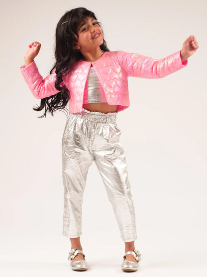 Lil Drama's Barbie Pink Party Girls Co-ordinate set for Young Girls