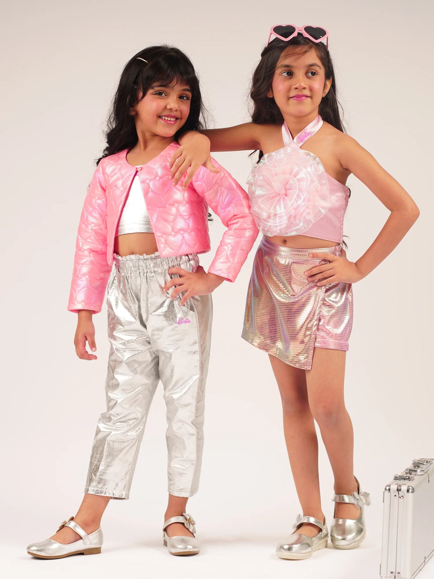 Lil Drama's Barbie Pink Party Girls Co-ordinate set for Young Girls