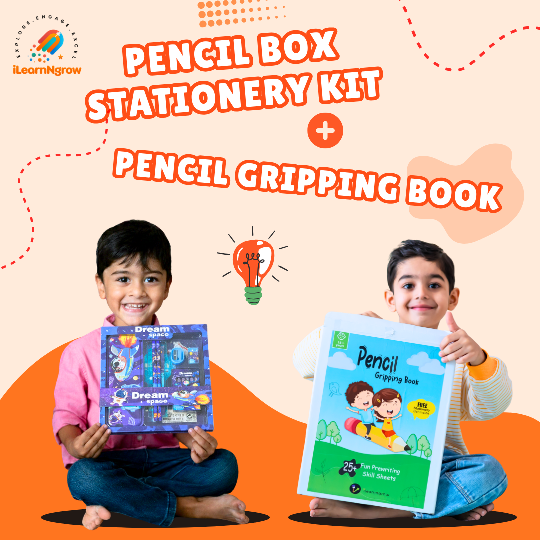 Pencil Box Stationery Kit + Pencil Gripping Box