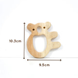 Neem Teether Toys – Rabbit, Hedgehog & Koala