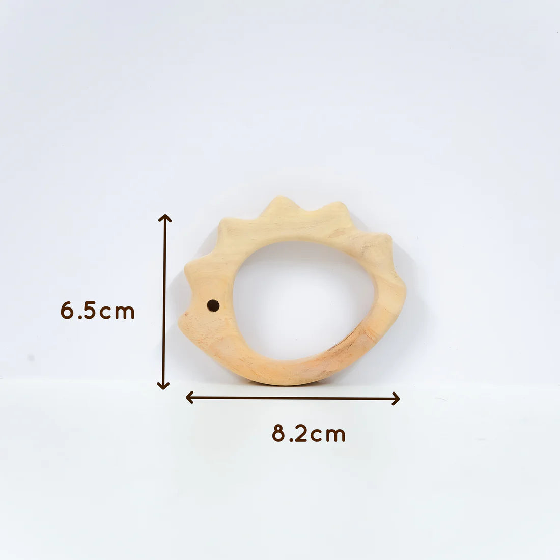 Hedgehog and Rabbit Wooden Teether Set