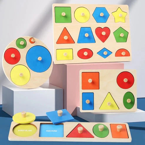 Hand Grab Geometric Board - Kee&Ka