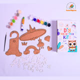 ILG Teeny Tiny Unicorn Painting Kit + Teeny Tiny Unicorn Door Handle and Name Plate