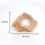 Eco-Friendly Turtle & Koala Wooden Teether Set