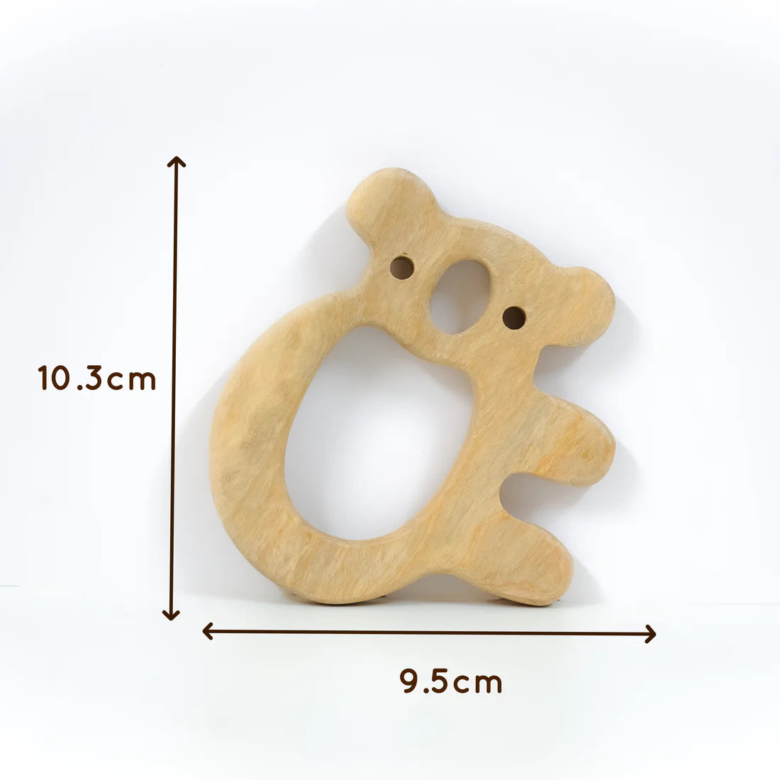 Eco-Friendly Turtle & Koala Wooden Teether Set
