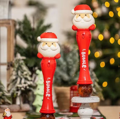 Santa Claus Bubble Wand With Music And Light