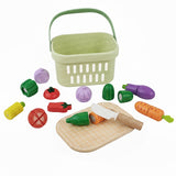 Wooden Cutting Vegetable Magnetic Basket
