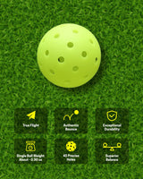 Pickleball Set For Kids (1 Paddle + 2 Balls)