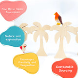 Wooden Palm Tree Toys