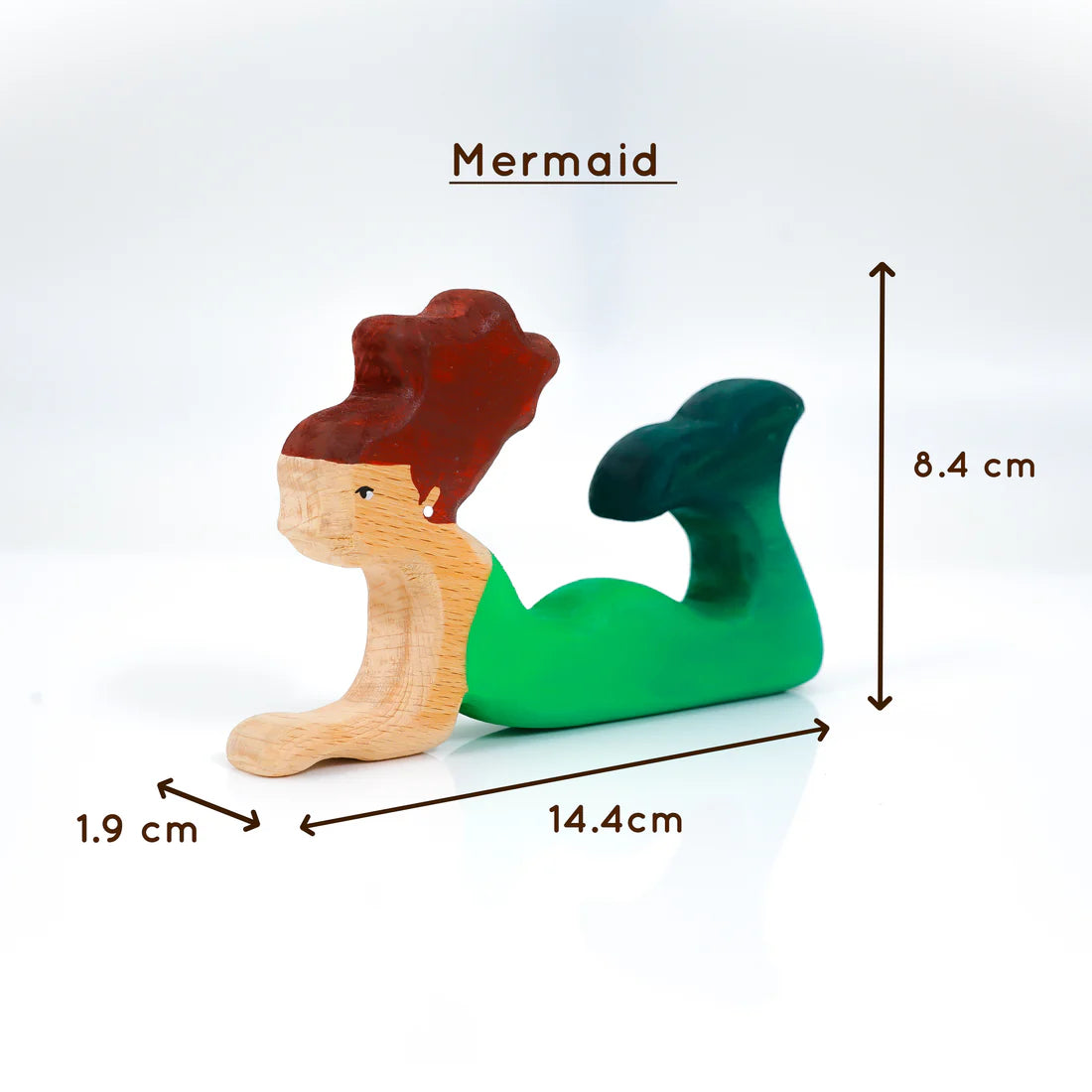 Wooden Ocean Animal Toys Set – Handcrafted Neem Wood Sea Creatures