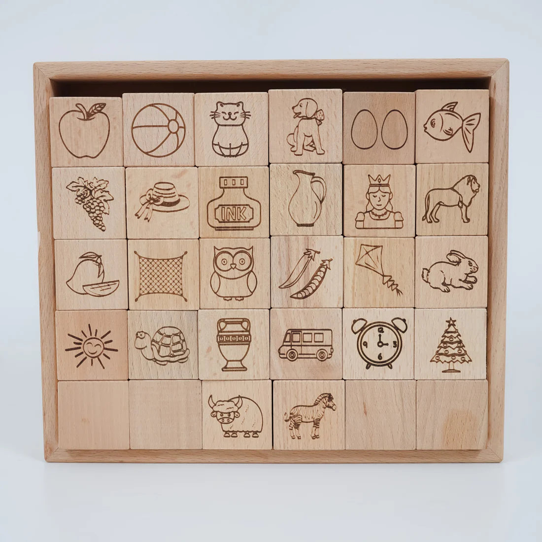 English Multifunctional Educational Blocks Set Toys (5-In-1)