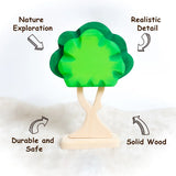 Wooden Banyan Tree Toy