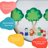 Wooden Banyan Tree Toy