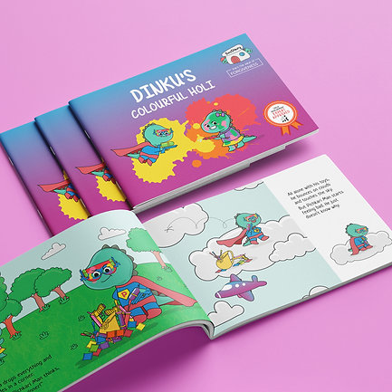 Dinku's Colourful Holi: Learn to Forgive - Kee&Ka