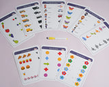 Matching Sheet (Ages 2 to 4 years) - Kee&Ka