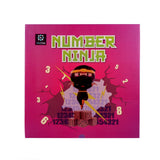 MetClap Number Ninja Wooden Math Multiplication Board with Dice and Card - Kee&Ka