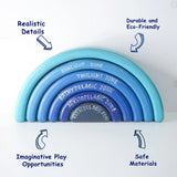 Ocean Zone Wooden Stacker